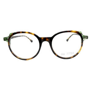 NW 77TH FOOT STOOL TORTOISE AUTHENTIC DESIGNER EYEGLASSES 53-17-140 USA